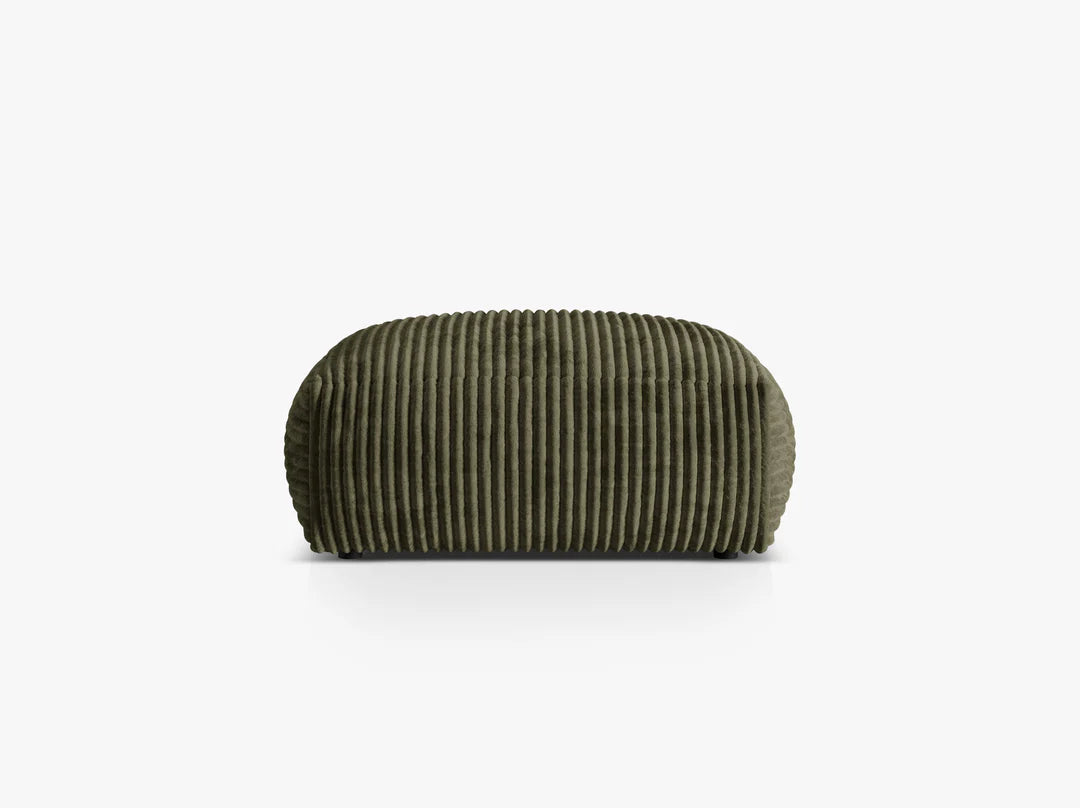Pufs Martina Micadoni 106/44/106 cm  Corduroy (Til37)  Moss green