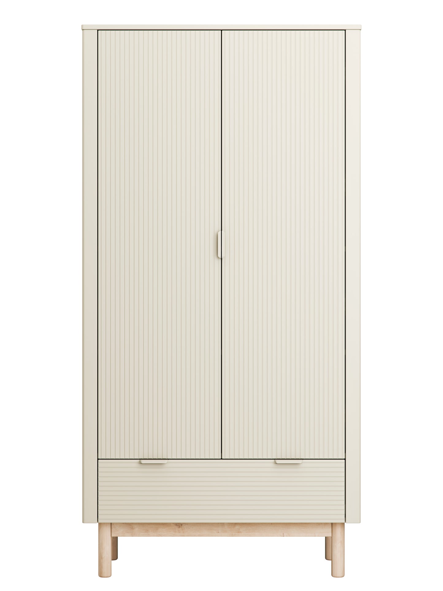 Skapis FOXY 197/100/52 cm šampanieša - N1 Home