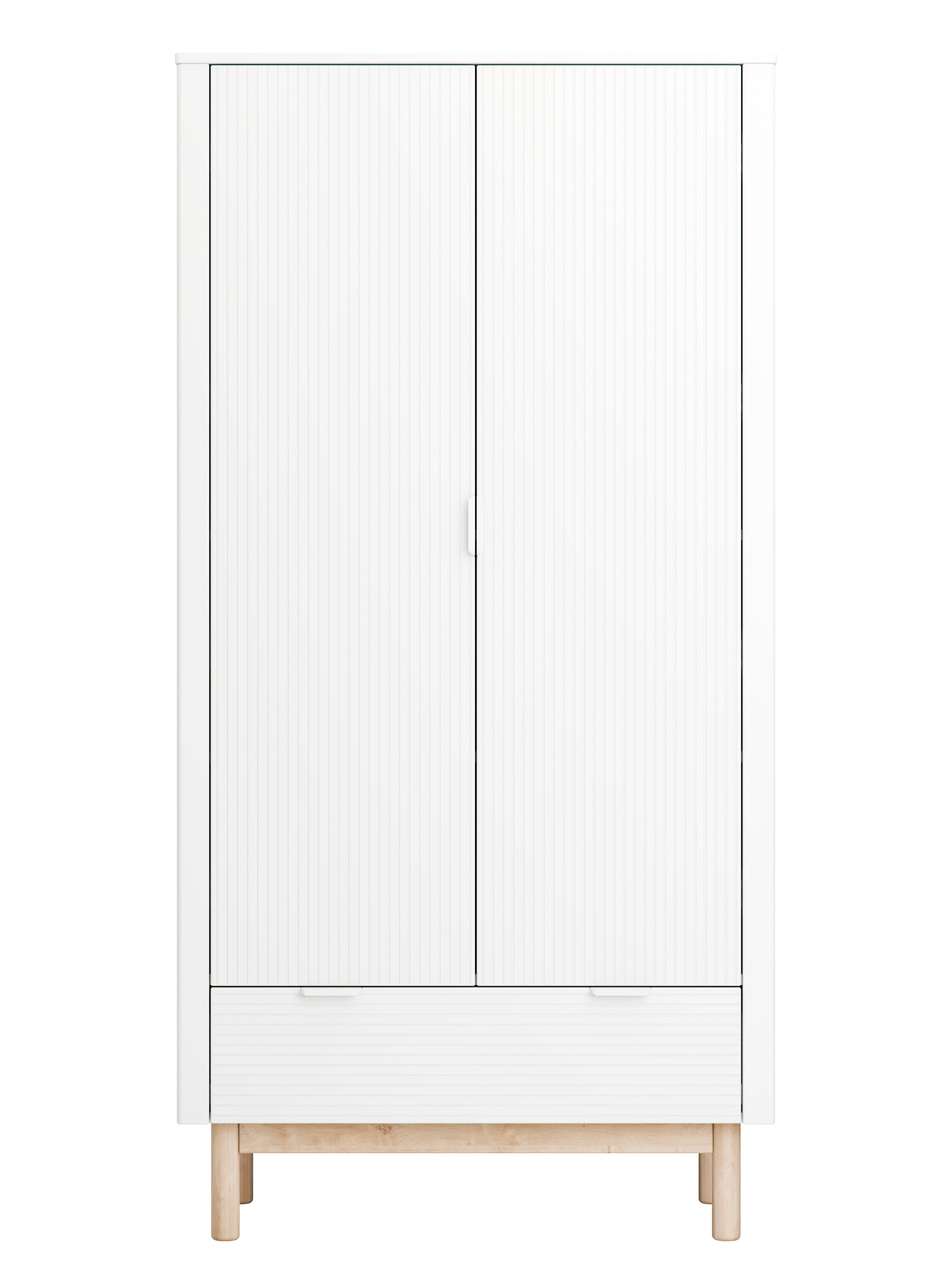 Skapis FOXY 197/100/52 cm balts - N1 Home