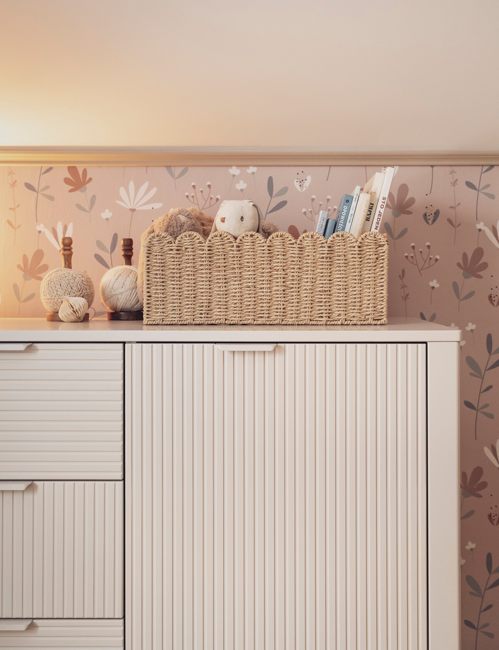 Kumode FOXY 144/90/52 cm šampanieša - N1 Home