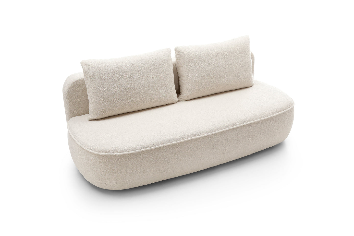 Dīvāns Mol 212/100/88 cm krēms - N1 Home