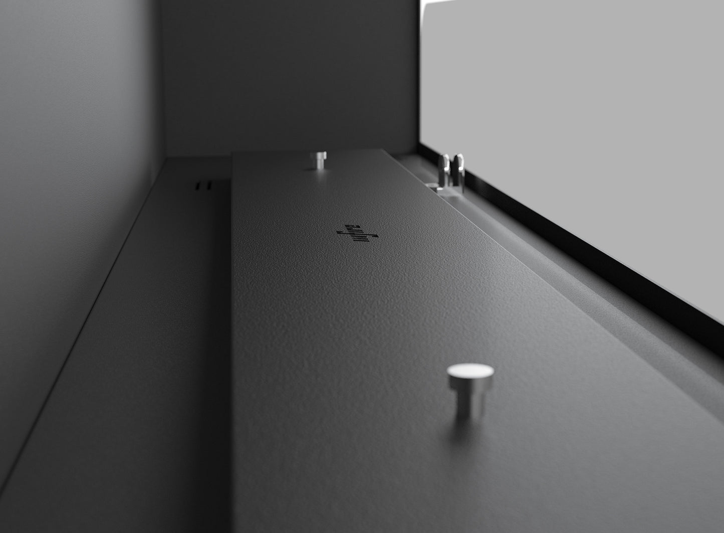 Boikamīns Inport 1 115/100/25 cm balts - N1 Home