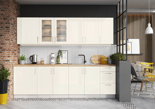 Virtuve NAPA 260 cm bēšs - N1 Home