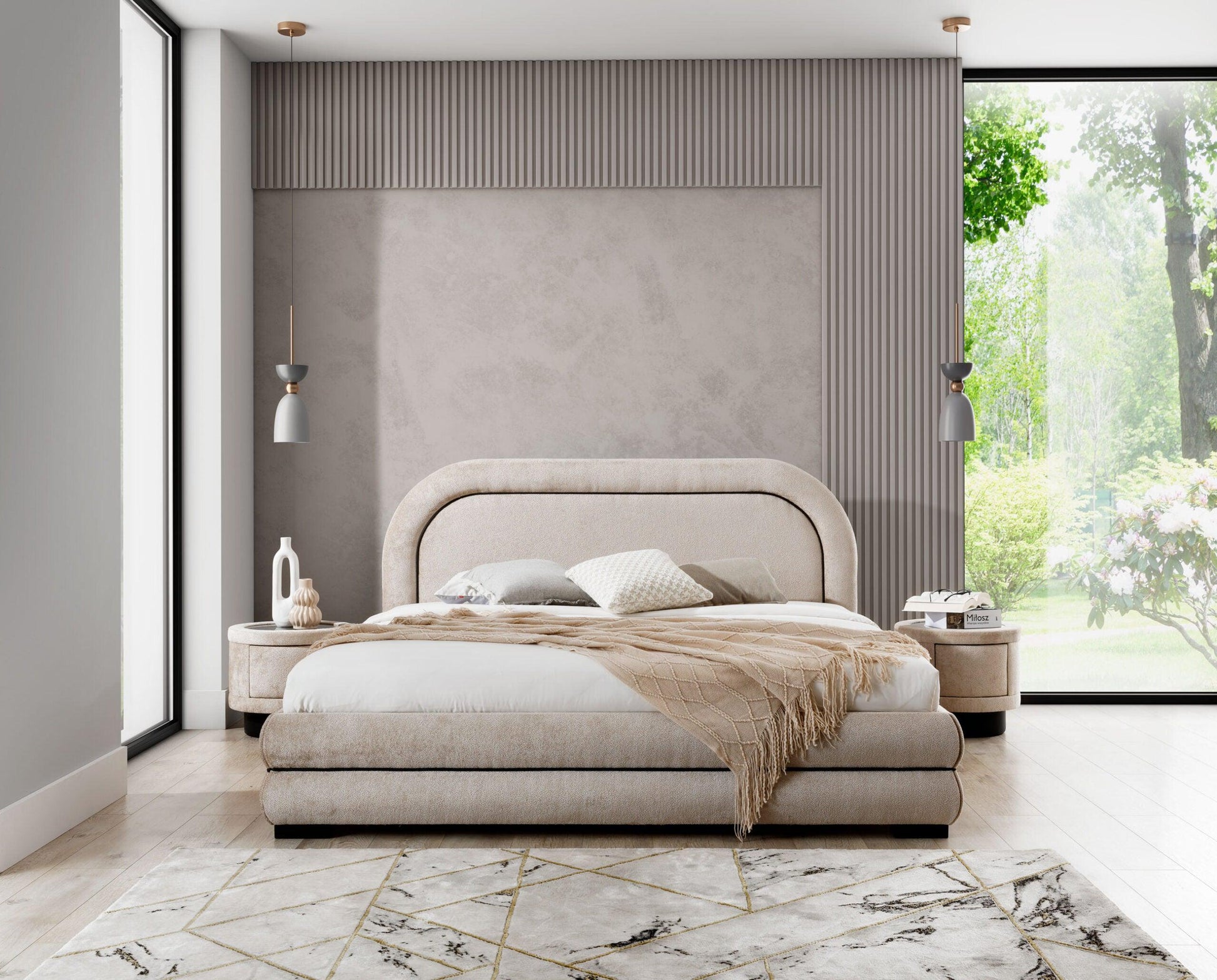 Gulta NEL 2 ar konteineru 140/160/180 x 200 cm - N1 Home