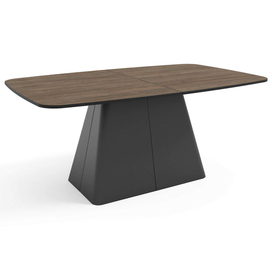 Galds Novaus 180-256/76/110 cm rieksts Franklin Tobaco - N1 Home