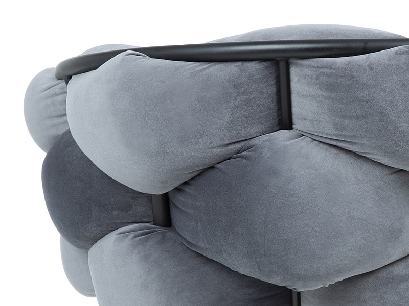 NR Velvet krēsls pelēks