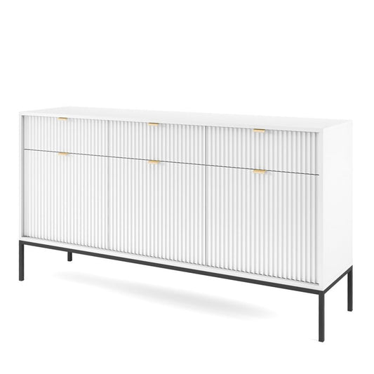 NV kumode balta 154x83x39