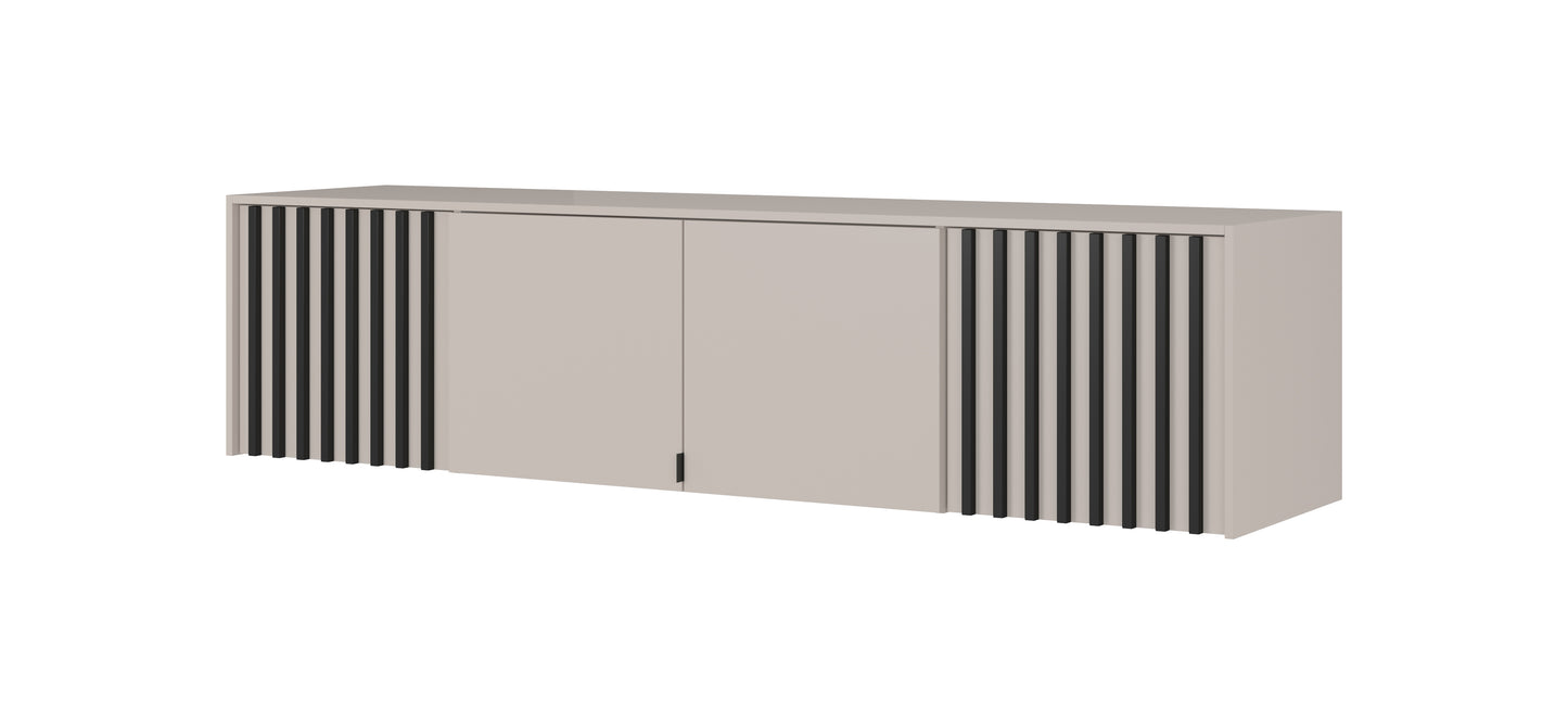 Mezonīna piebūve līdz skapim Neko 206/51/50 cm kašmirs - N1 Home