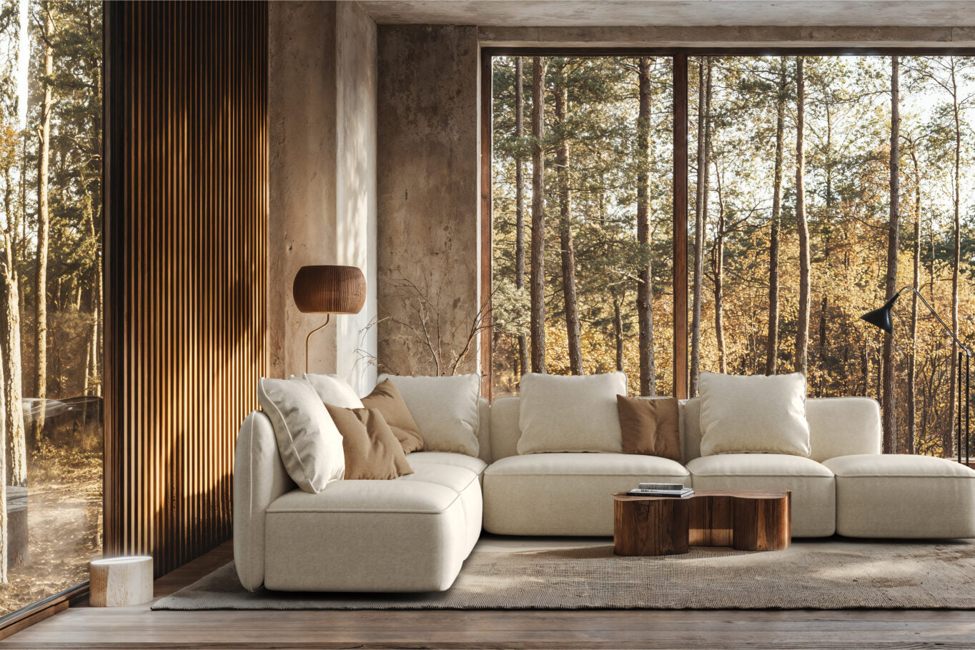 Modulāras dīvāns Oaho Castel 3 - N1 Home