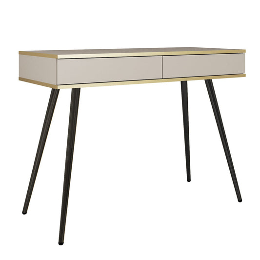 Konsole O2 102/79/50 cm bēšs/melns - N1 Home