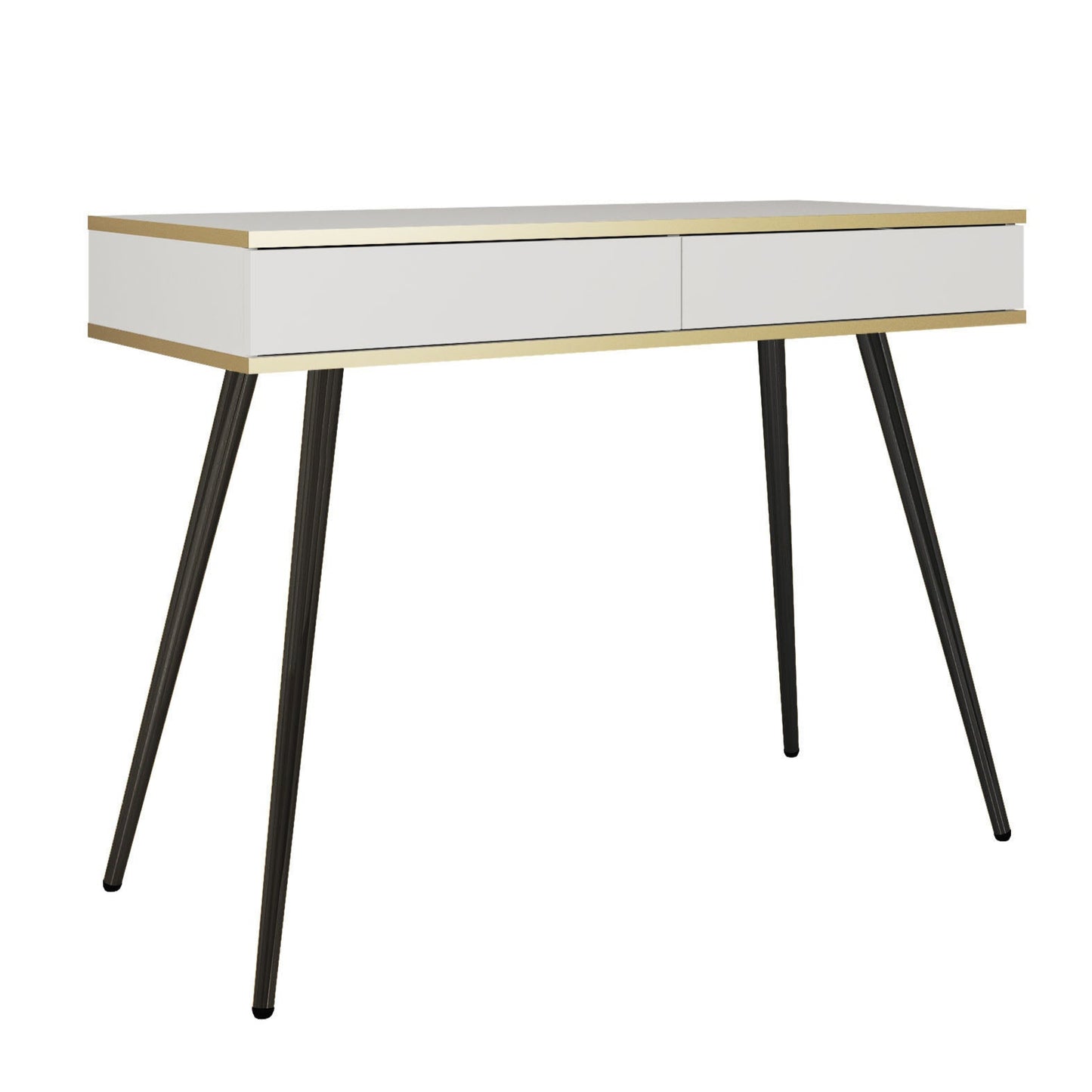 Konsole O2 102/79/50 cm balts/melns - N1 Home