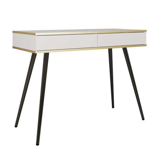 Konsole O2 102/79/50 cm balts/melns - N1 Home