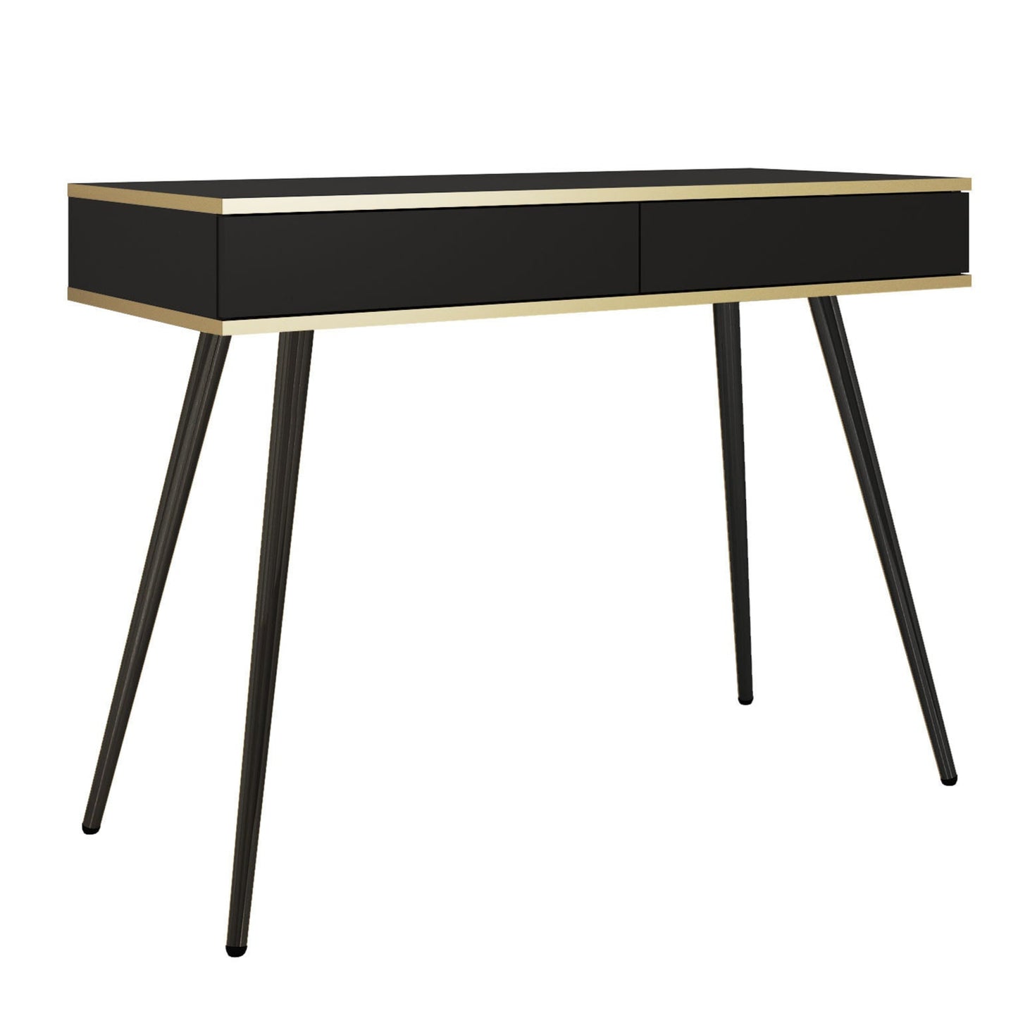 Konsole O2 102/79/50 cm melns/melns - N1 Home