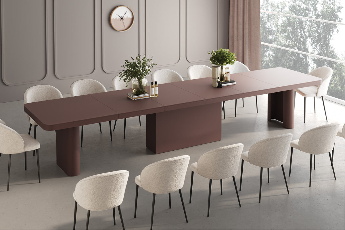 Galds Porto 160-412/100/75 cm bordo - N1 Home