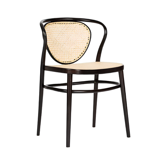 Koka krēsls RP 74/49/46 melns - N1 Home