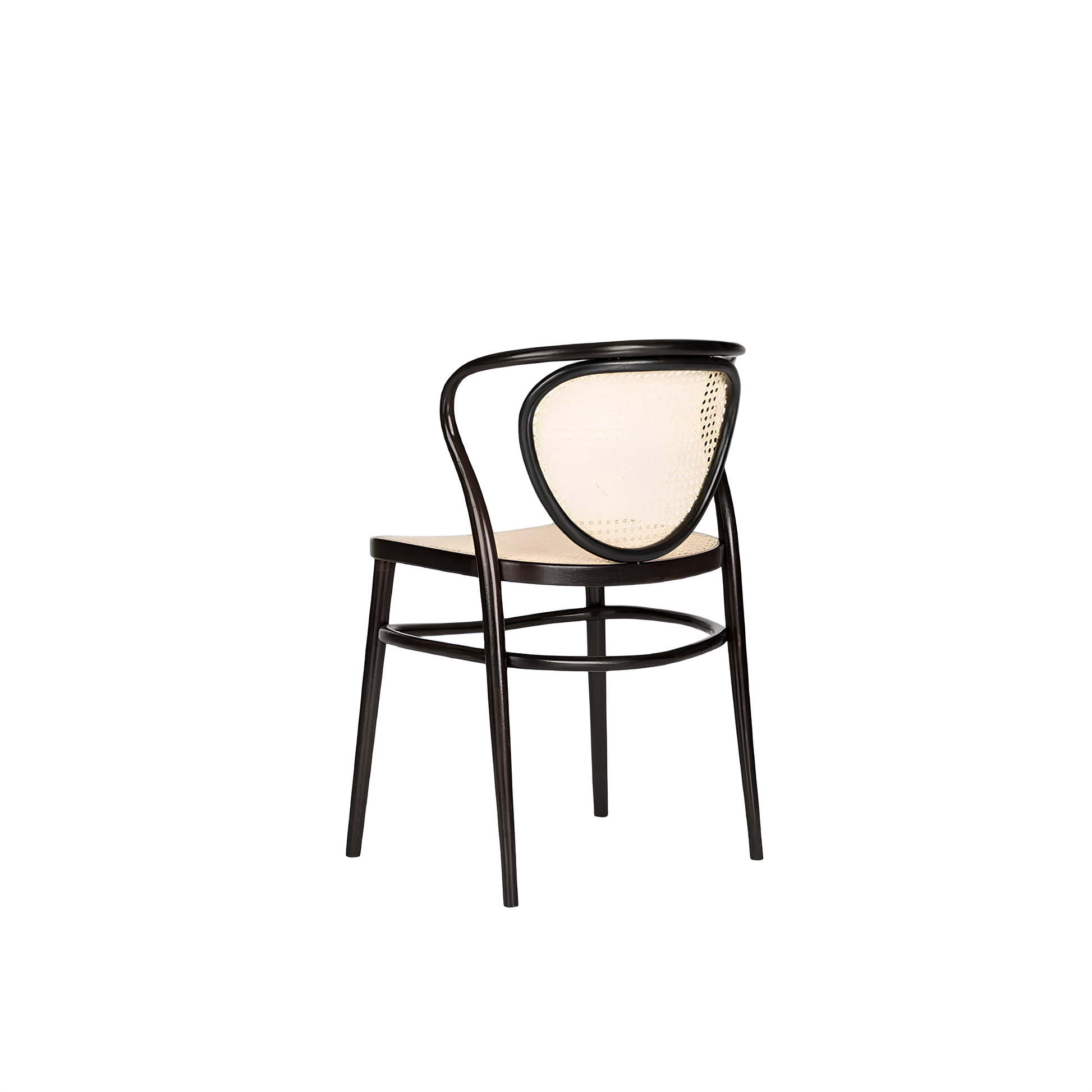 Koka krēsls RP 74/49/46 melns - N1 Home