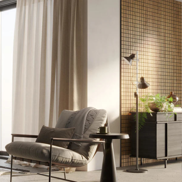 Frēzētais panelis Versa  60/275 cm  Amerikāņu valrieksts