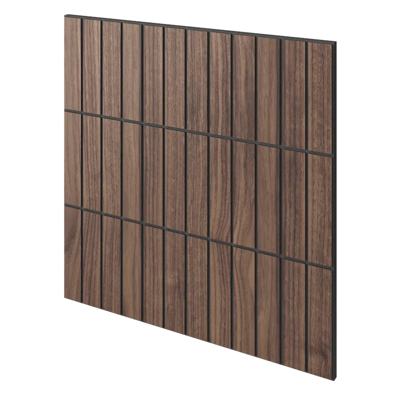 Frēzēti paneļi Barca 60/60 cm  Amerikāņu valrieksts