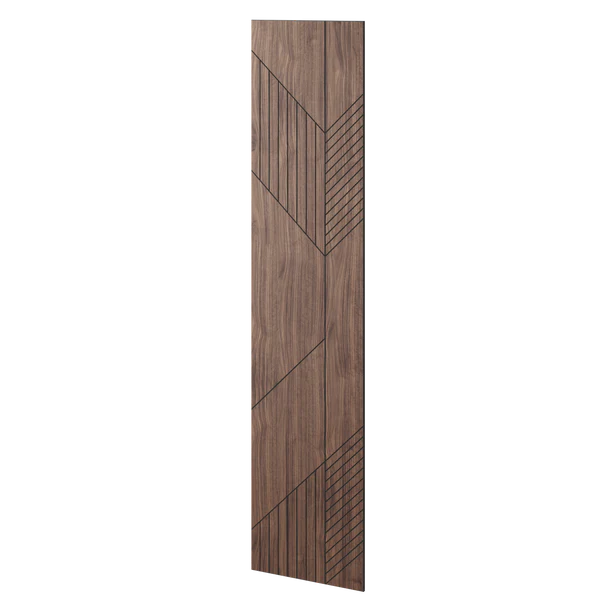 Frēzētais panelis Stoken 60/275 cm Amerikāņu valrieksts