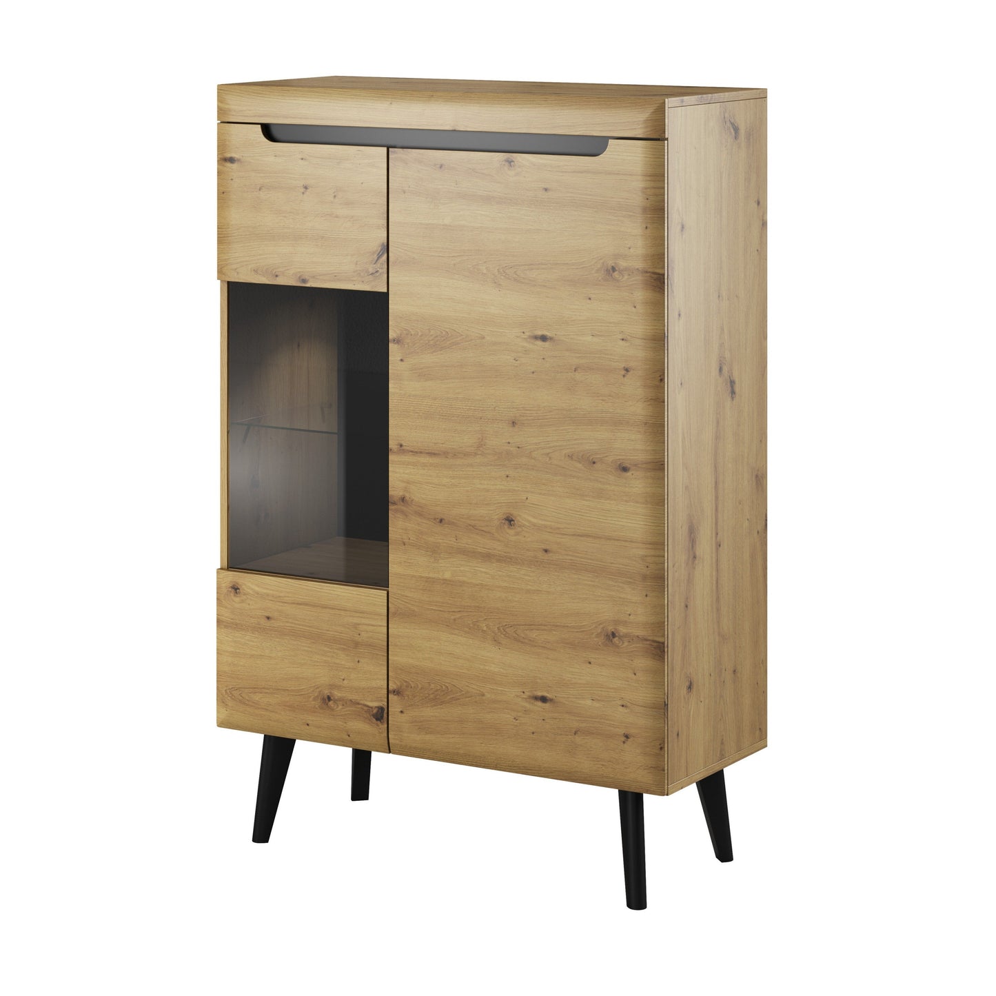 Vitrīnas skapis OST 90/134/40 cm - N1 Home