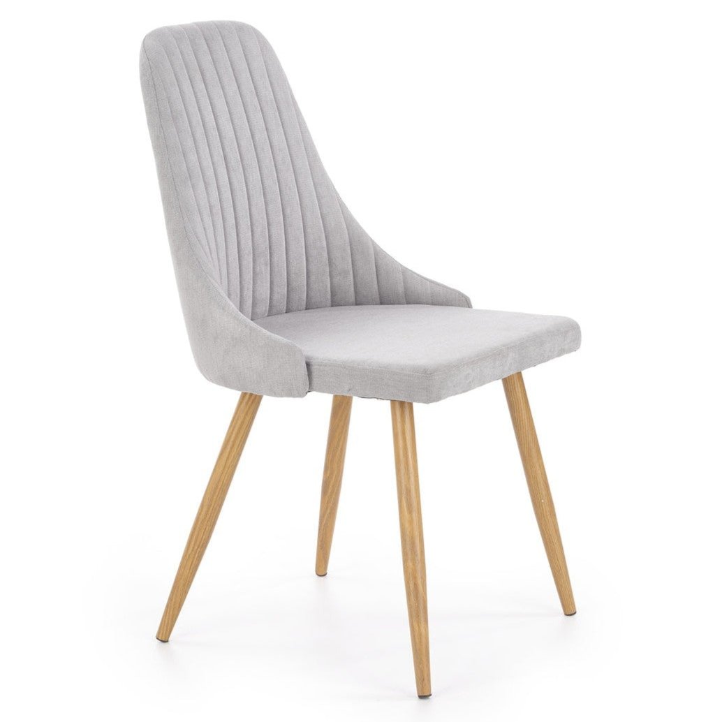 RG gaišs pelnu krēsls 56/49/91/50 cm