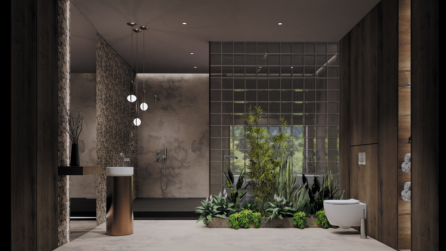 Izlietnes maisītājs, brīvi stāvošs Silia Hexa 1090 mm matēts tērauds - N1 Home