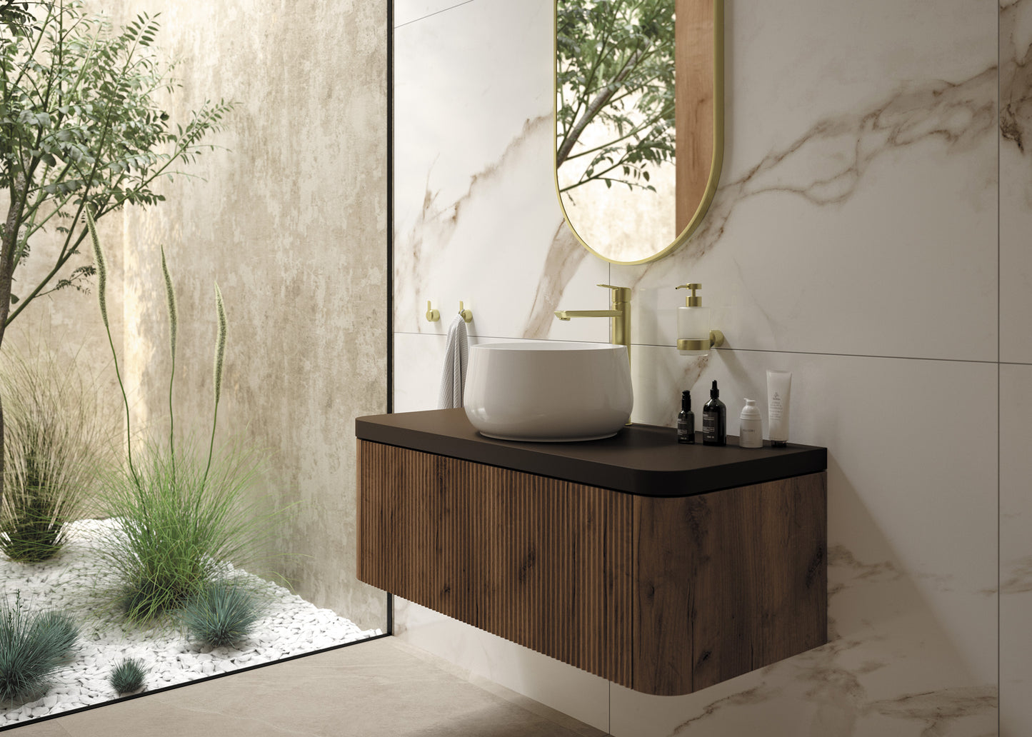 Izlietnes maisītājs, augsts Arnika 302 mm nero - N1 Home