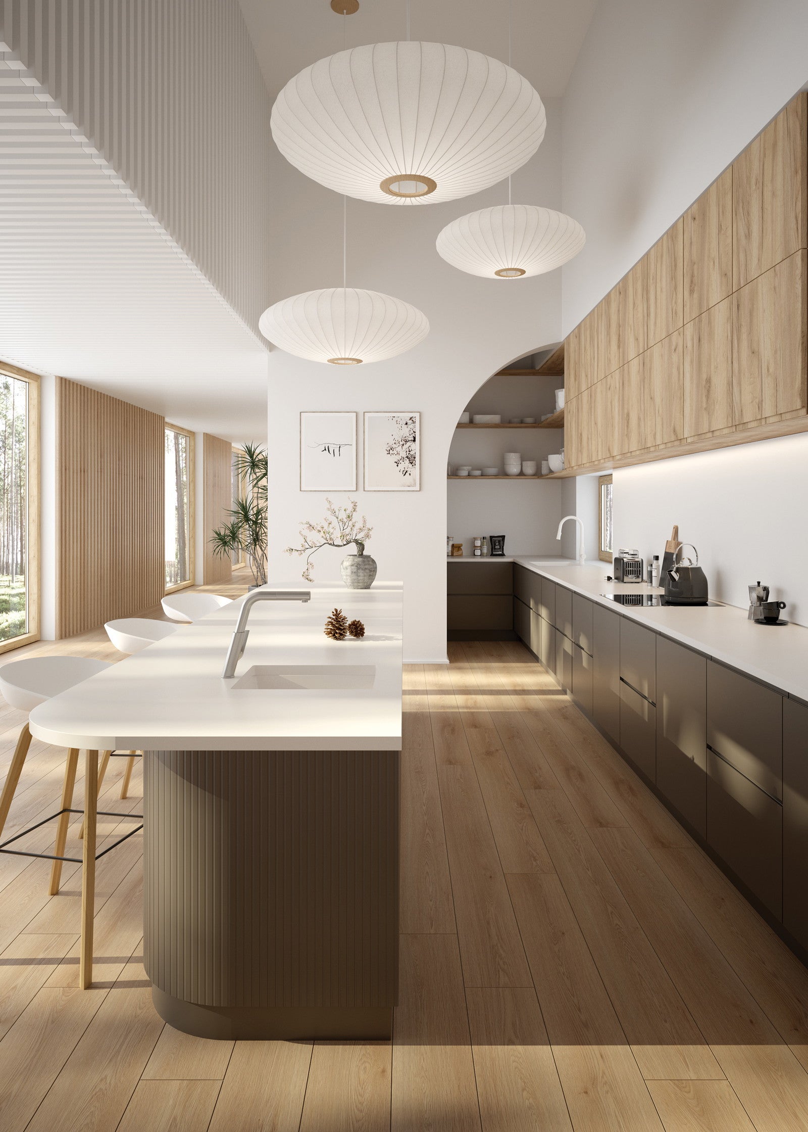 1-bļodas granīta izlietne Eridan 400 x 500 x 210 alabastrs - N1 Home