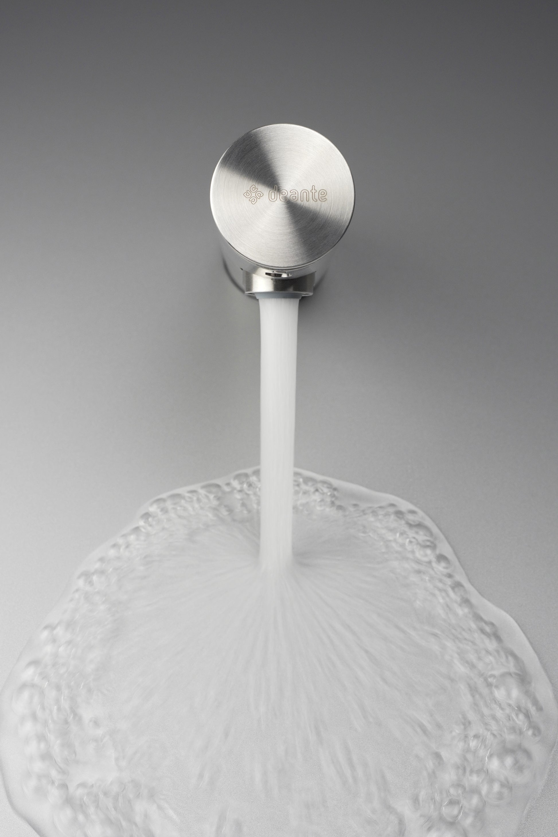 Izlietnes jaucējkrāns, bezkontakta, bez temperatūras regulēšanas - 4xAA Sense 205 mm pulēts tērauds - N1 Home