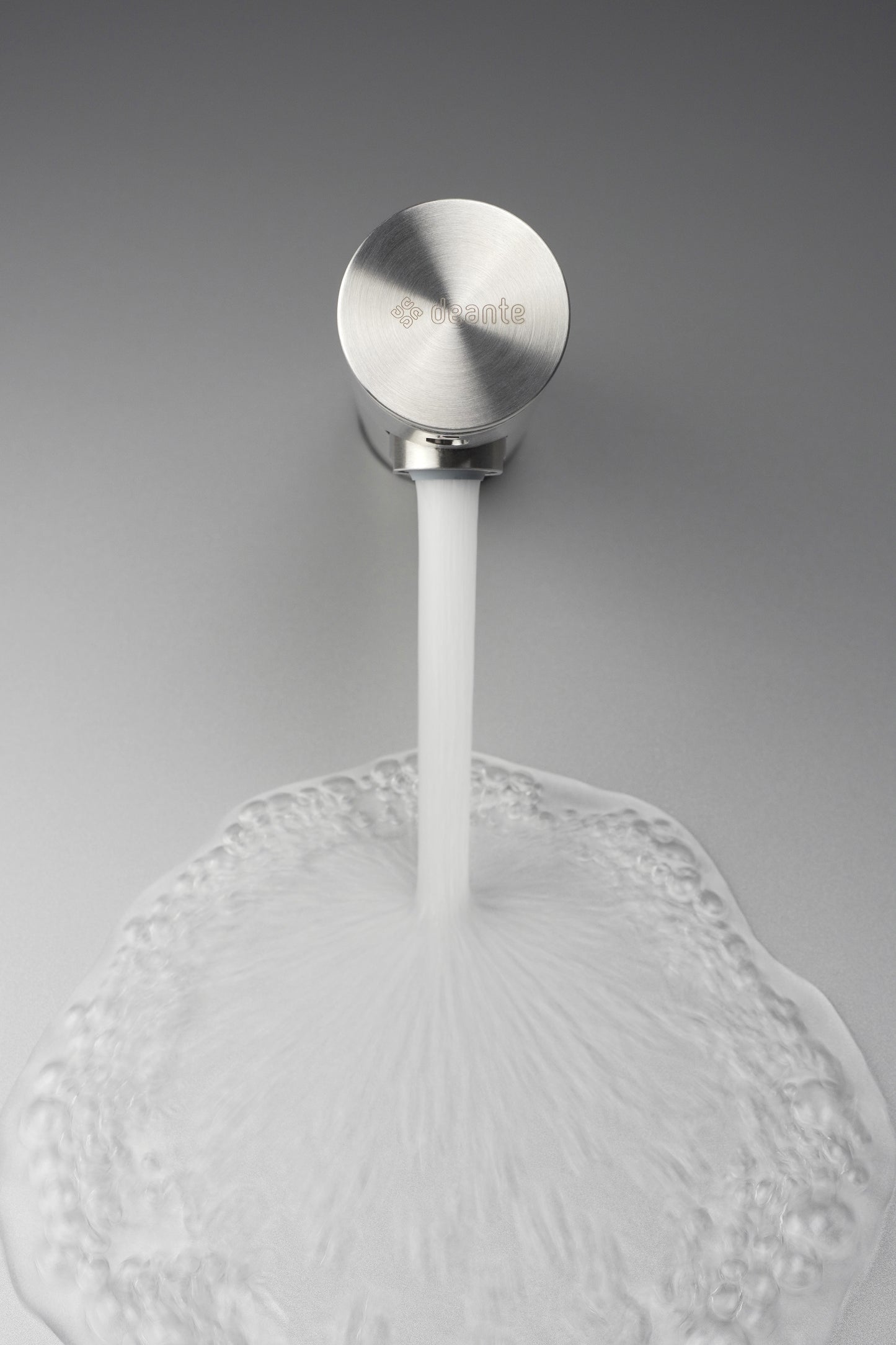 Izlietnes jaucējkrāns, bezkontakta, bez temperatūras regulēšanas - 230/6V Sense 205 mm matēta tērauds - N1 Home