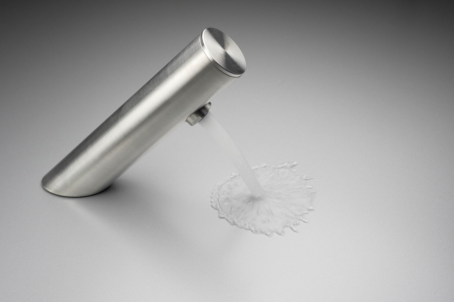 Izlietnes jaucējkrāns, bezkontakta, bez temperatūras regulēšanas - 230/6V Sense 205 mm pulēts tērauds - N1 Home