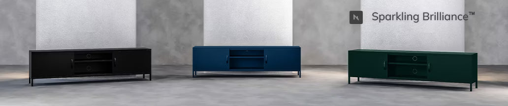 TV skapis/kumode Rosars 170/40/50 cm zils - N1 Home