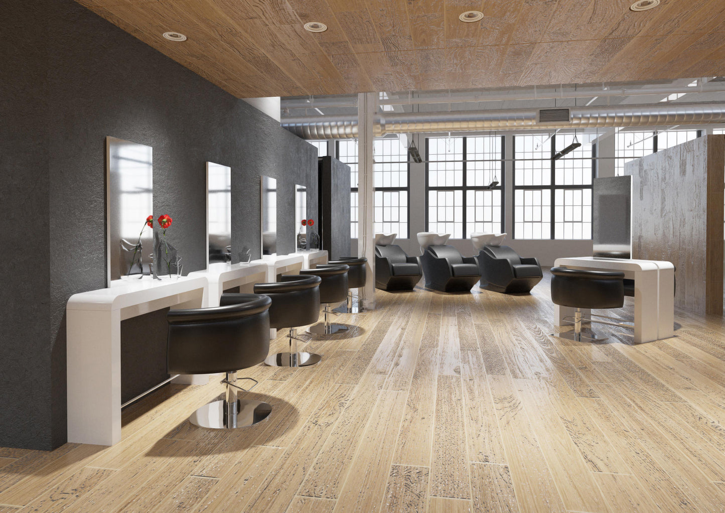 Frizētavas krēsls Refli 70/42/62 cm balts - N1 Home