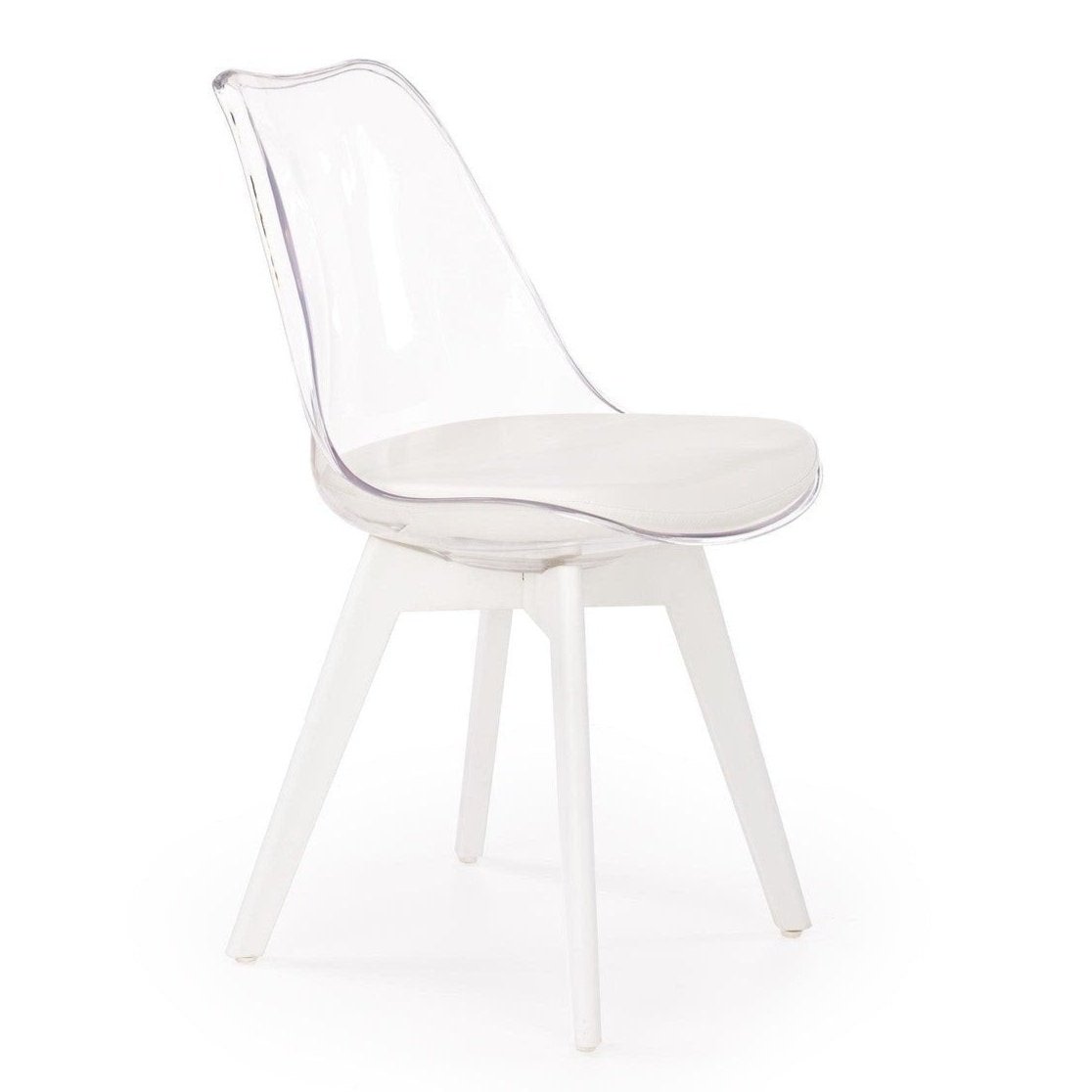 SK skaidrs / balts krēsls 48/53/83/50 cm