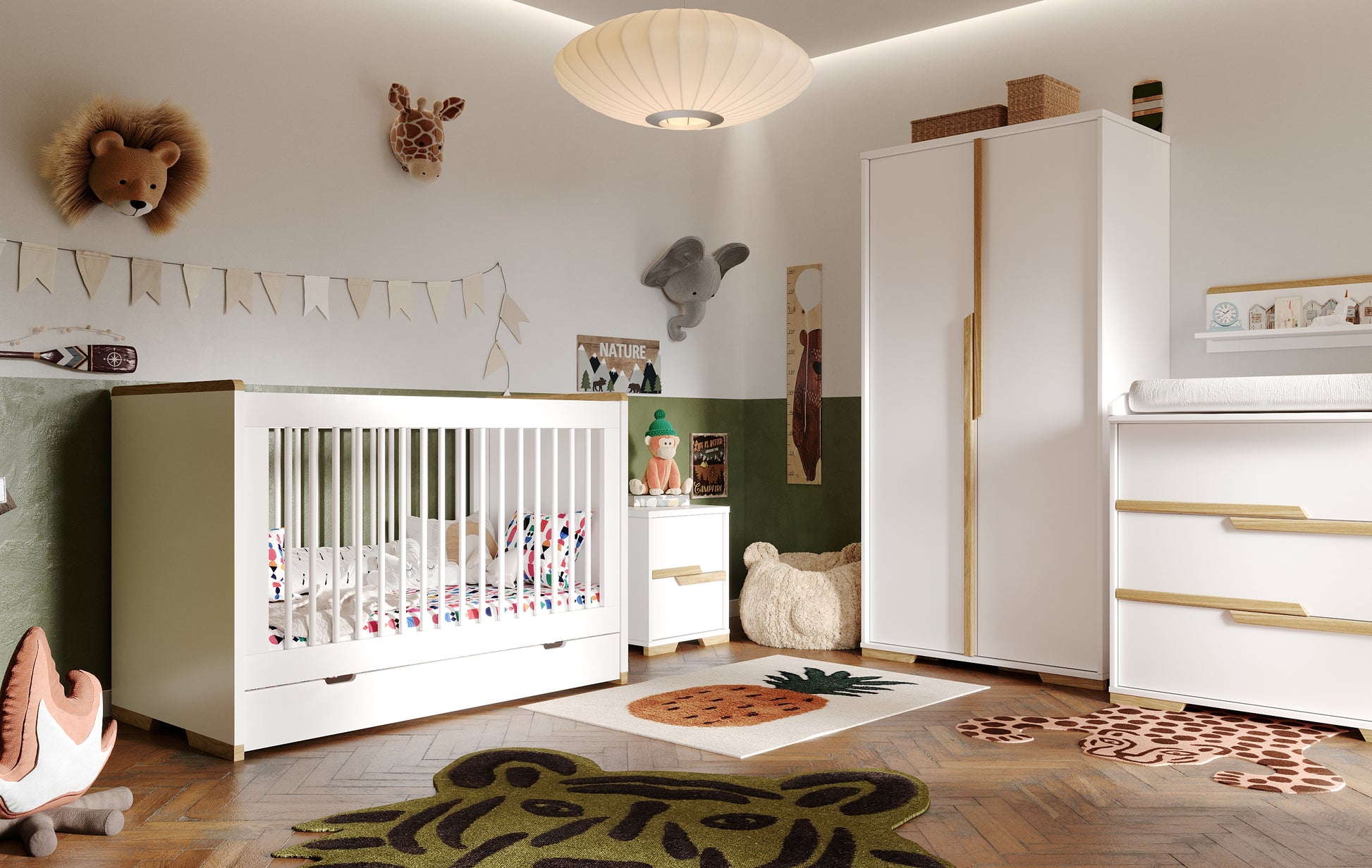 Gulta SONI 140x70 cm balts - N1 Home