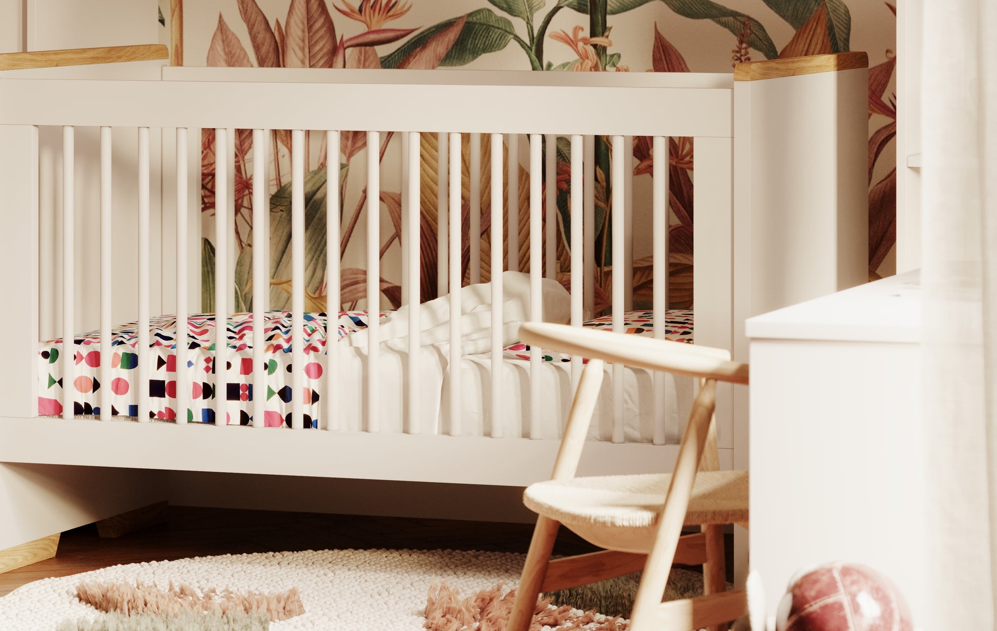 Gulta SONI 120x60 cm balts - N1 Home