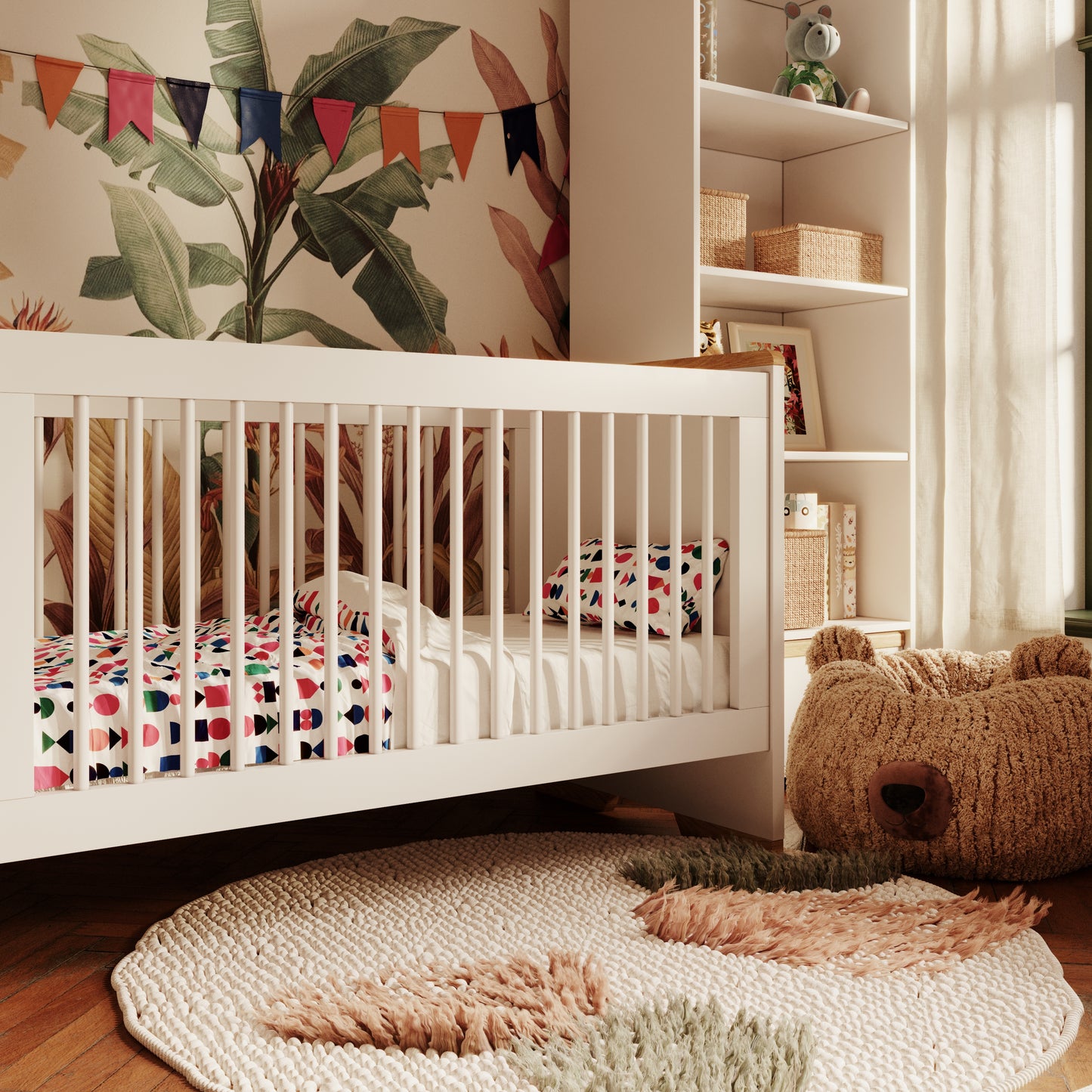 Gulta SONI 120x60 cm balts - N1 Home