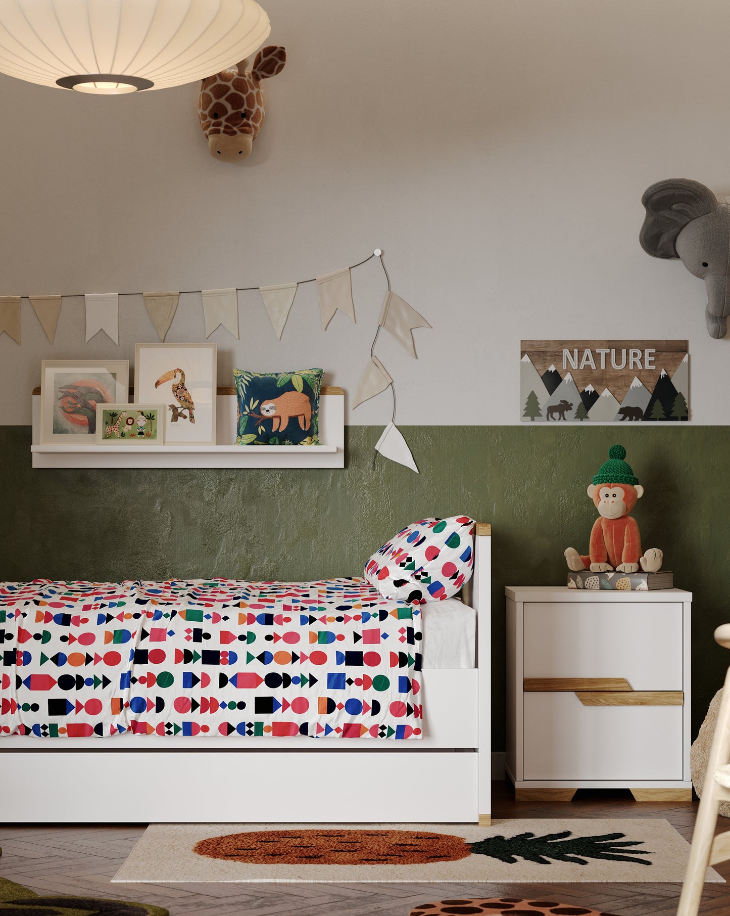 Piekarināms plaukts SONI 18/91/23 cm balts - N1 Home