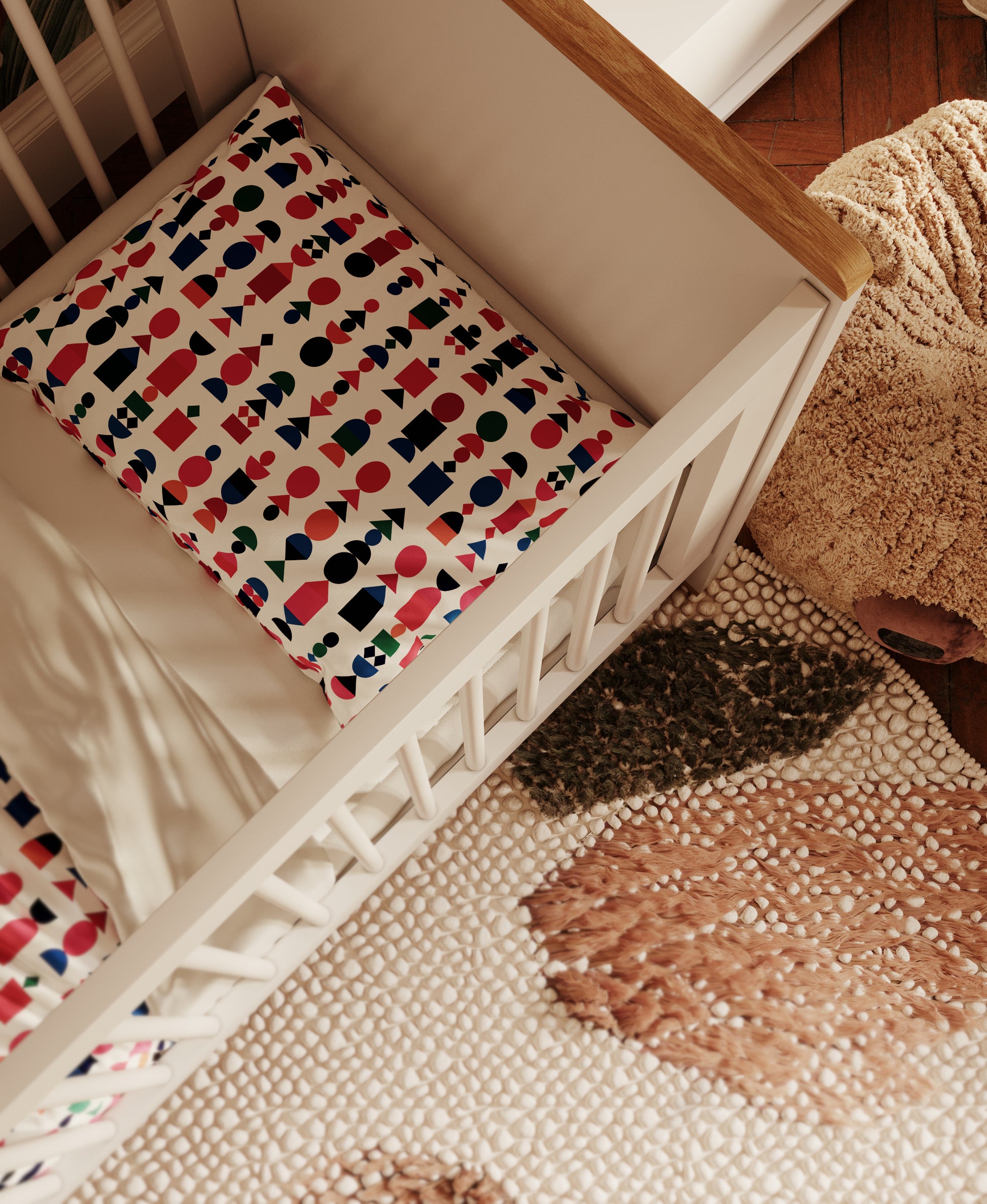 Gulta SONI 120x60 cm balts - N1 Home