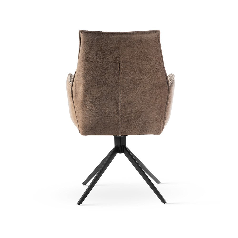 SP krēsls, trifele PU/melna kāja