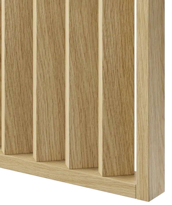 Starpsiena ar pamatni Glosa 99/200 cm  Eiropas ozols CPL