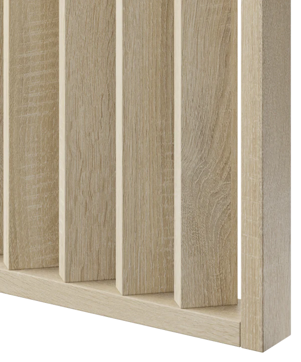 Starpsiena ar pamatni Glosa 99/200 cm Sonoma ozols