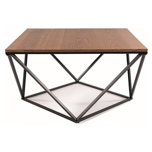 SL A sols, riekstkoks / melns 80x80 cm - N1 Home