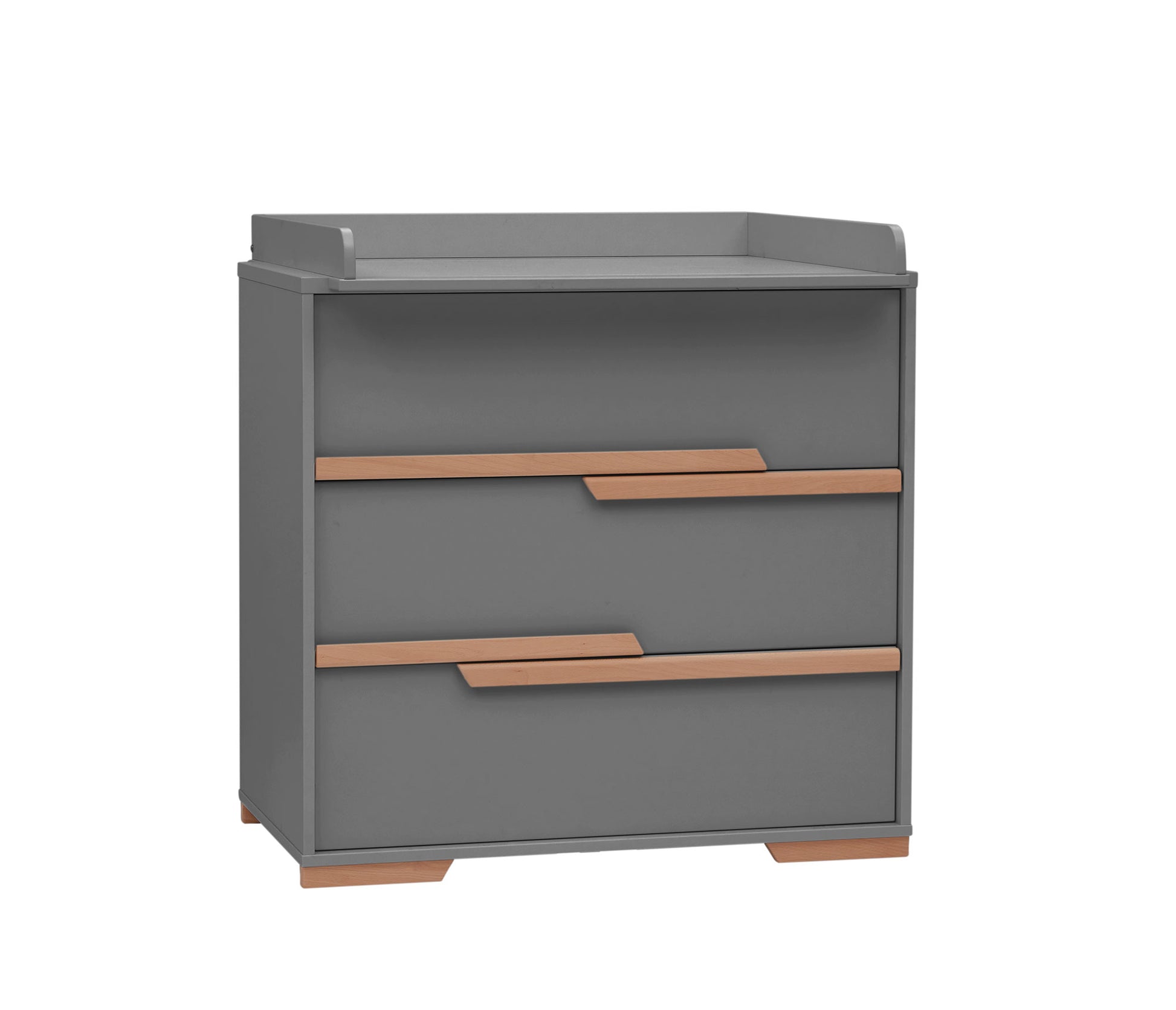 3 atvilktņu kumode SONI 56/98/93 cm pelēks - N1 Home