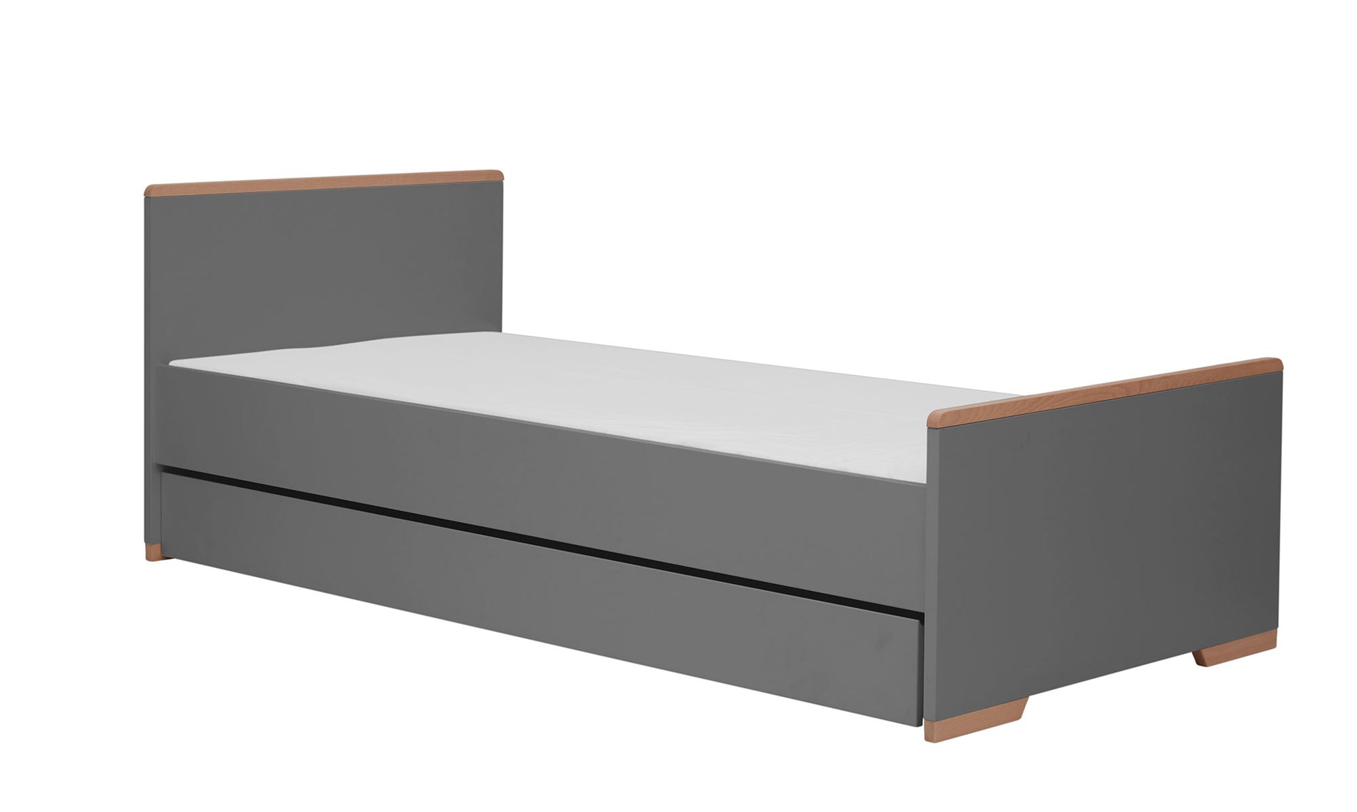 Gulta SONI 200x90 cm pelēks - N1 Home