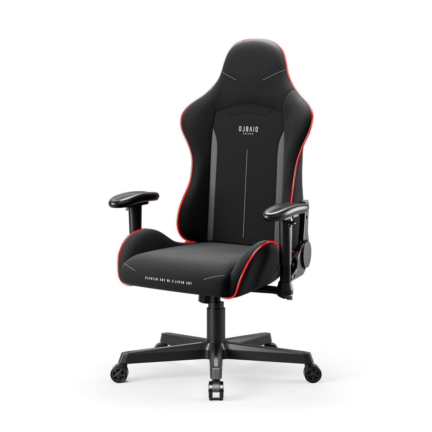 Krēsls X - Sta LED 63/120/63 cm melns/pelēks - N1 Home