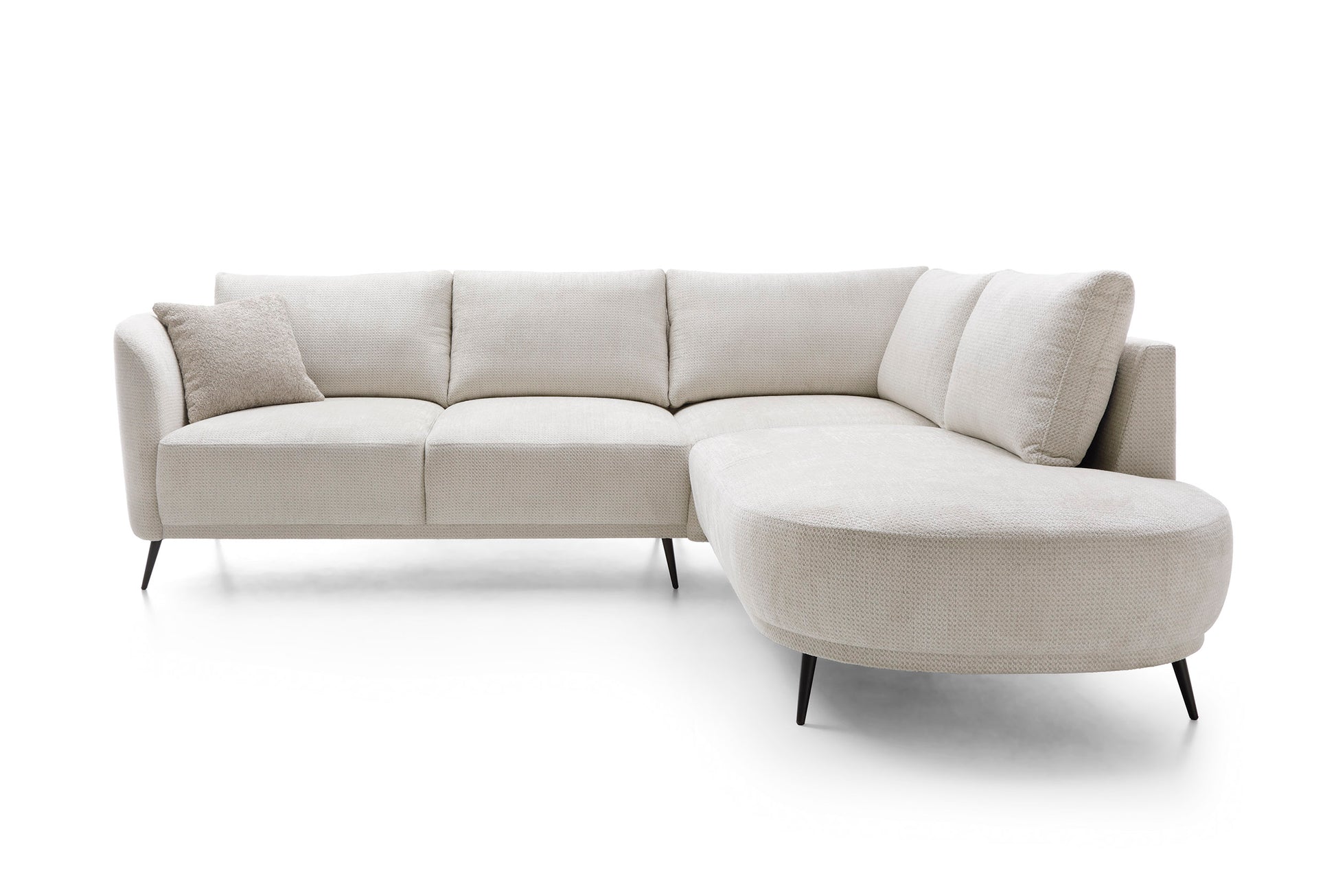 Dīvāns Steli 262/220/85 cm krēms - N1 Home