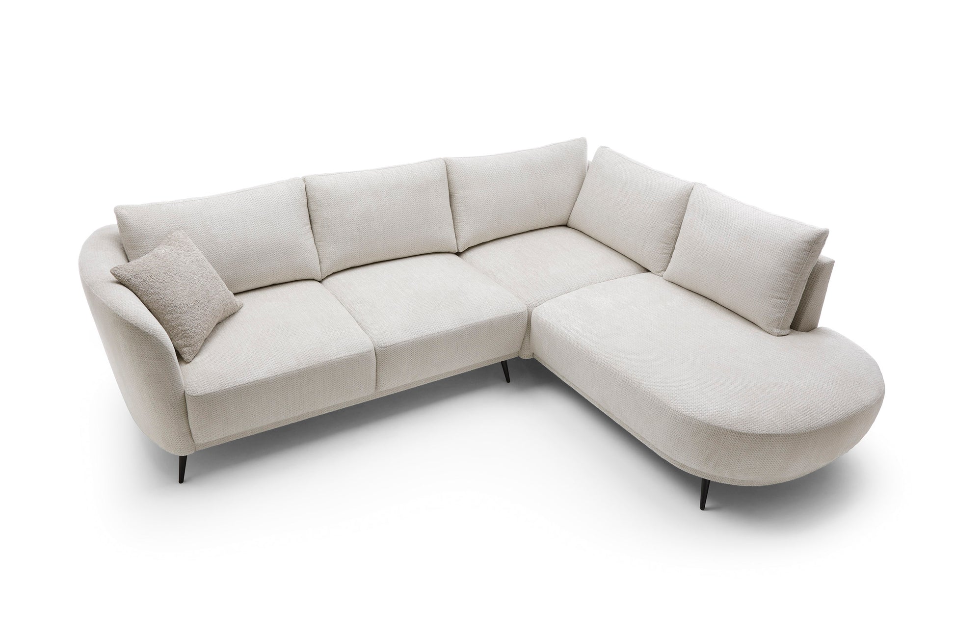 Dīvāns Steli 262/220/85 cm krēms - N1 Home