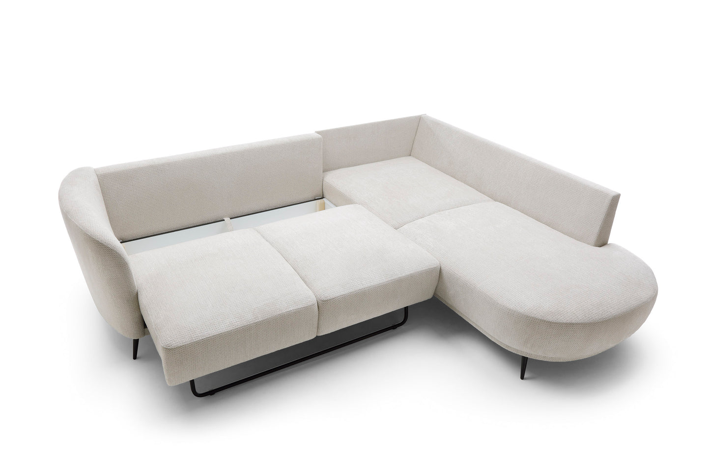 Dīvāns Steli 262/220/85 cm krēms - N1 Home