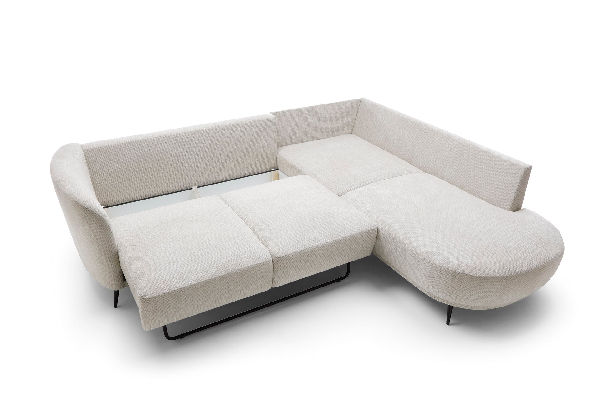 Dīvāns Steli 262/220/85 cm krēms - N1 Home